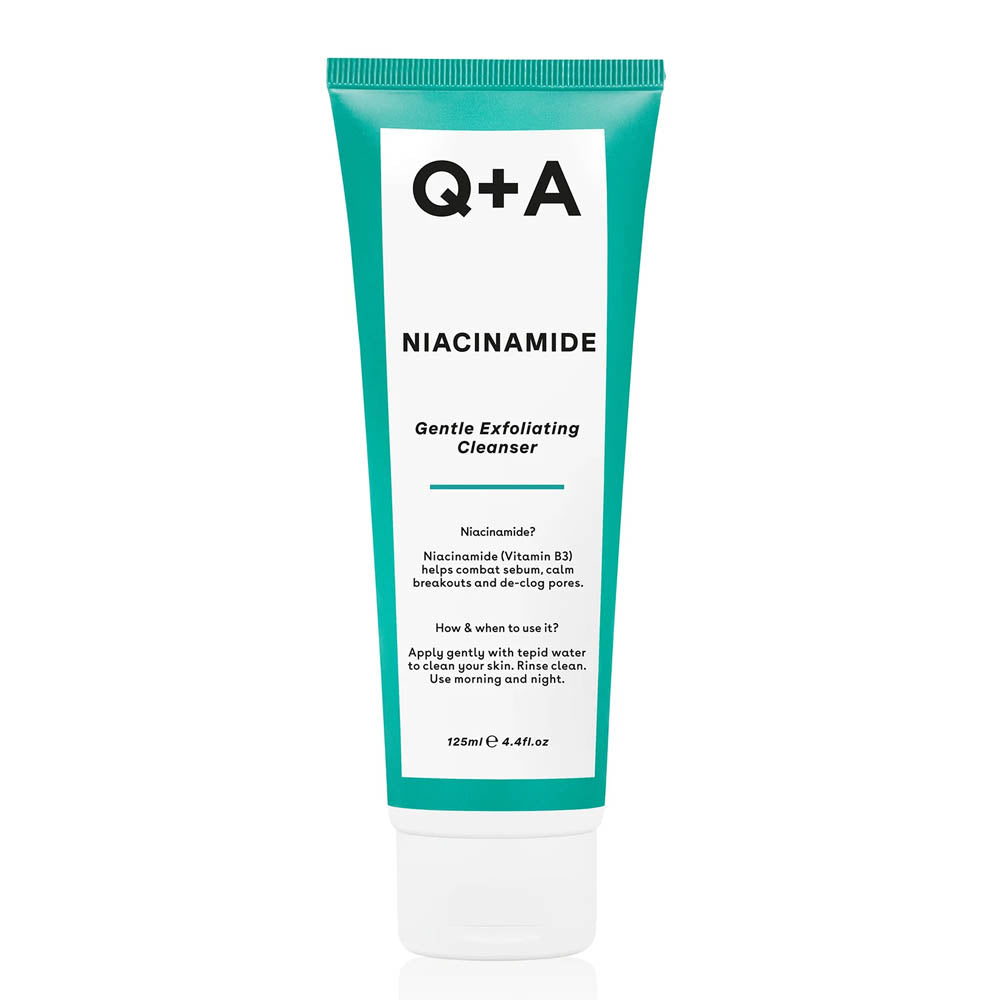 Q+A Niacinamide Gentle Exfoliating Cleanser - Evergreen Healthfoods