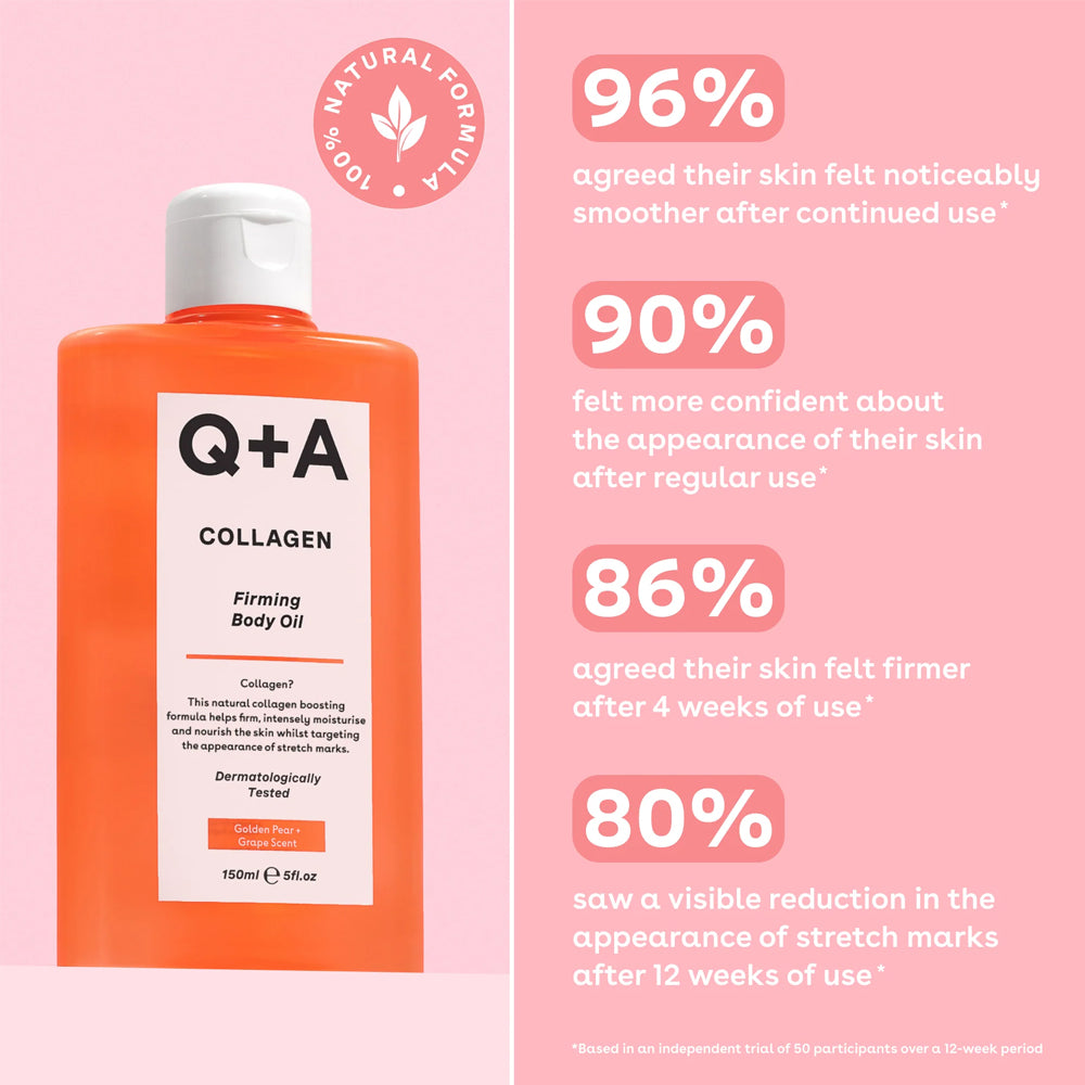 Q+A Collagen Firming Body Oil
