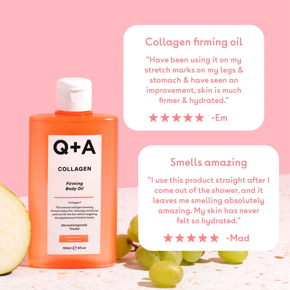 Q+A Collagen Firming Body Oil