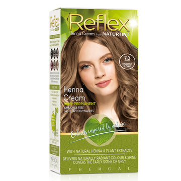 Naturtint Reflex Semi-Permanent Henna Cream - 7 Hazelnut Blonde