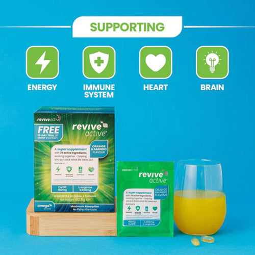 Revive Active Orange & Mango + FREE 15 Day Omega Active