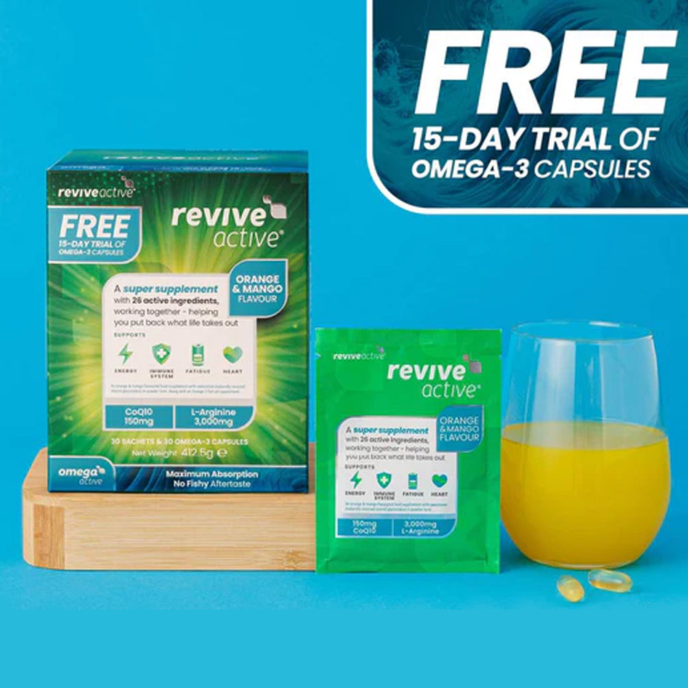 Revive Active Orange & Mango + FREE 15 Day Omega Active