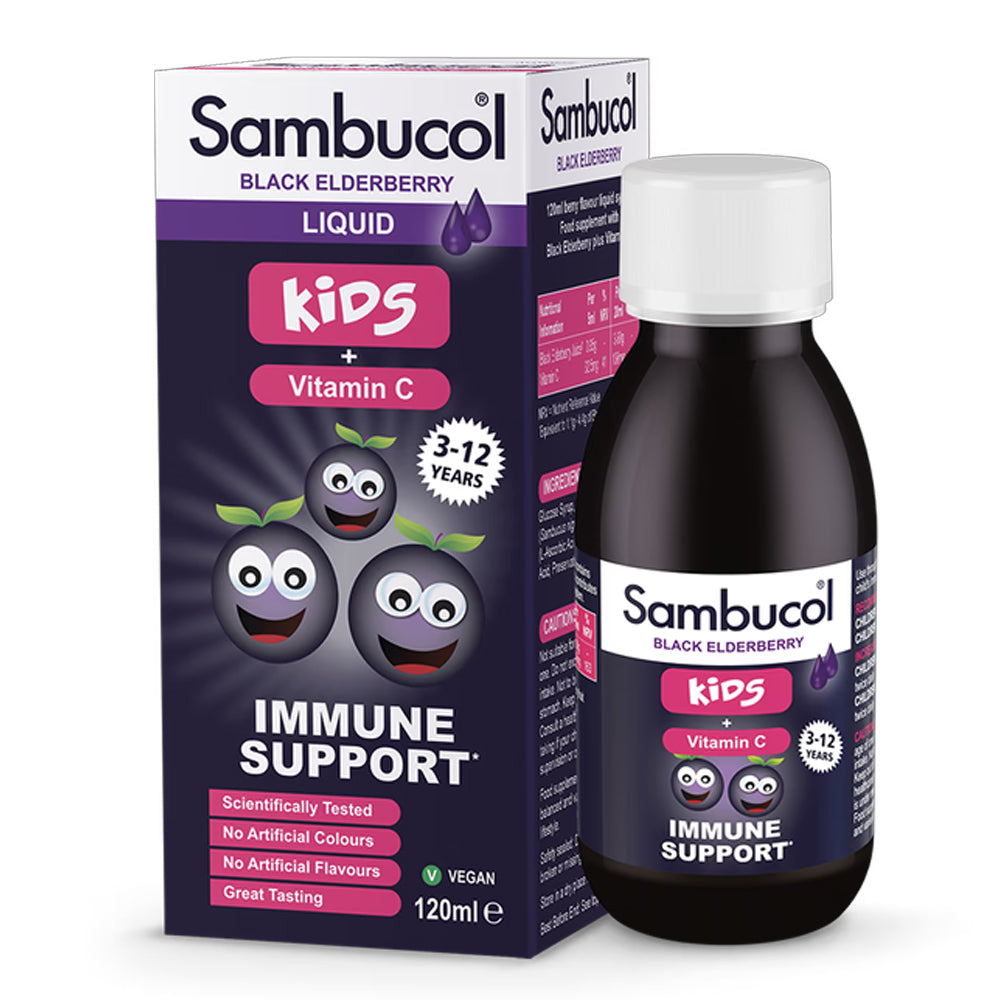 Sambucol Black Elderberry For Kids 3 - 12 Years