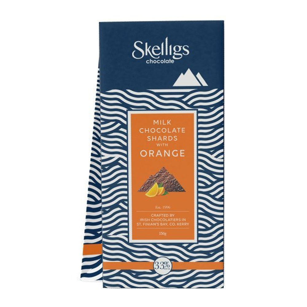 Skellig Orange Milk Chocolate Shards