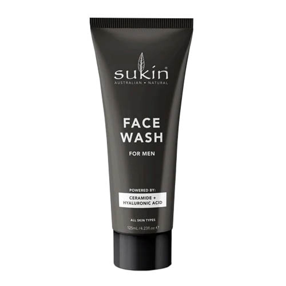 Sukin Face Wash For Men - Evergreen Healthfoods