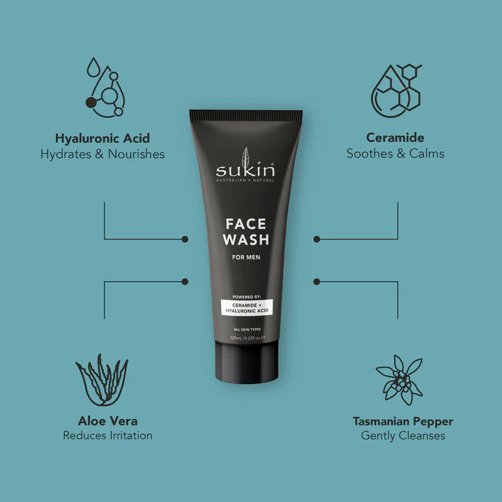 Sukin Face Wash For Men