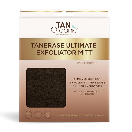 Tan Organic Exfoliator Glove
