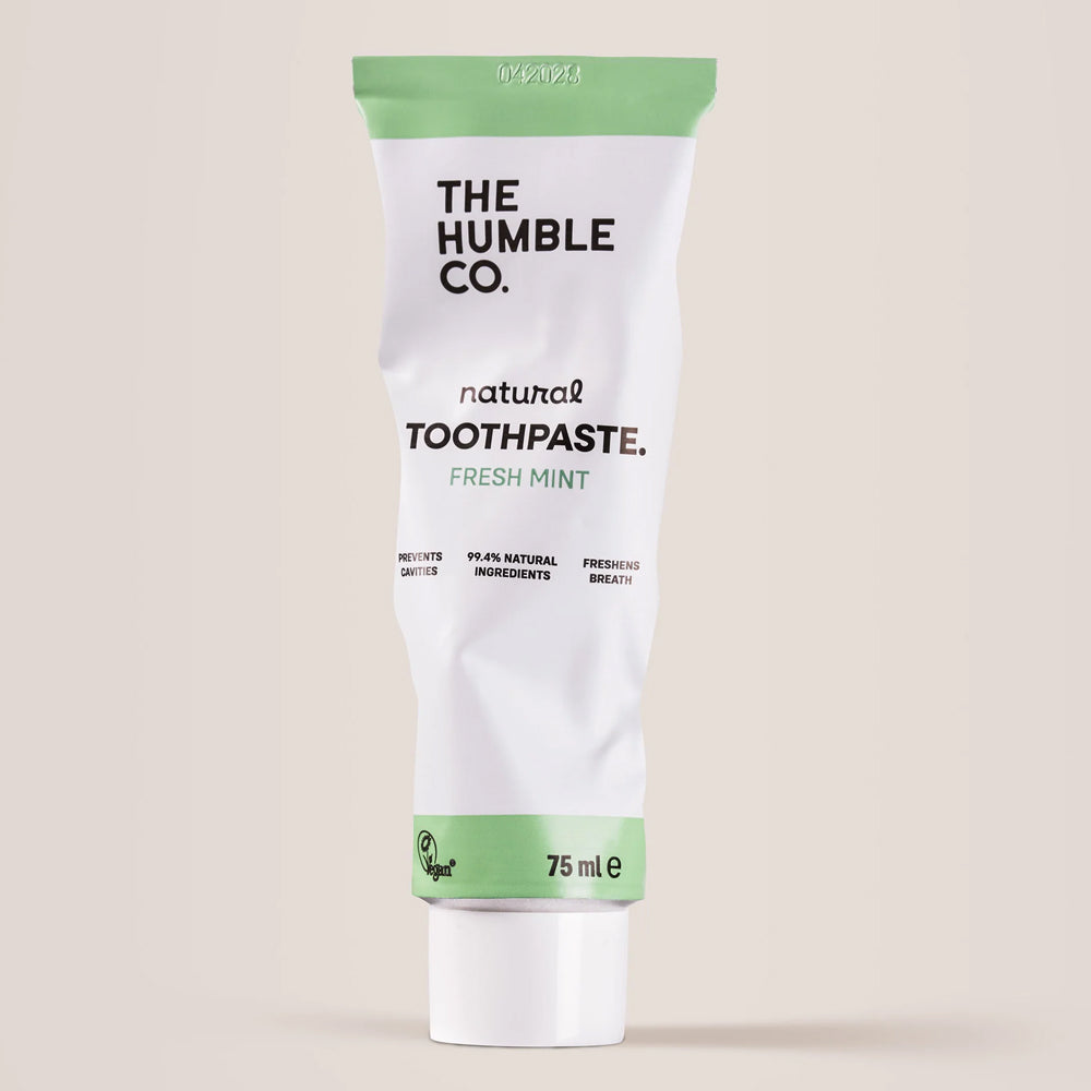 The Humble Co Natural Toothpaste – Fresh Mint with Fluoride
