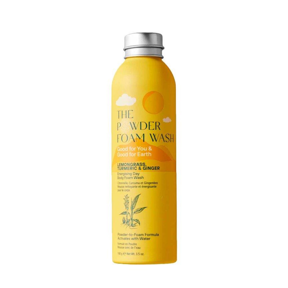 The Powder Foam Body Wash in Lemongrass & Ginger