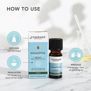 Tisserand Eucalyptus Organic Pure Essential Oil