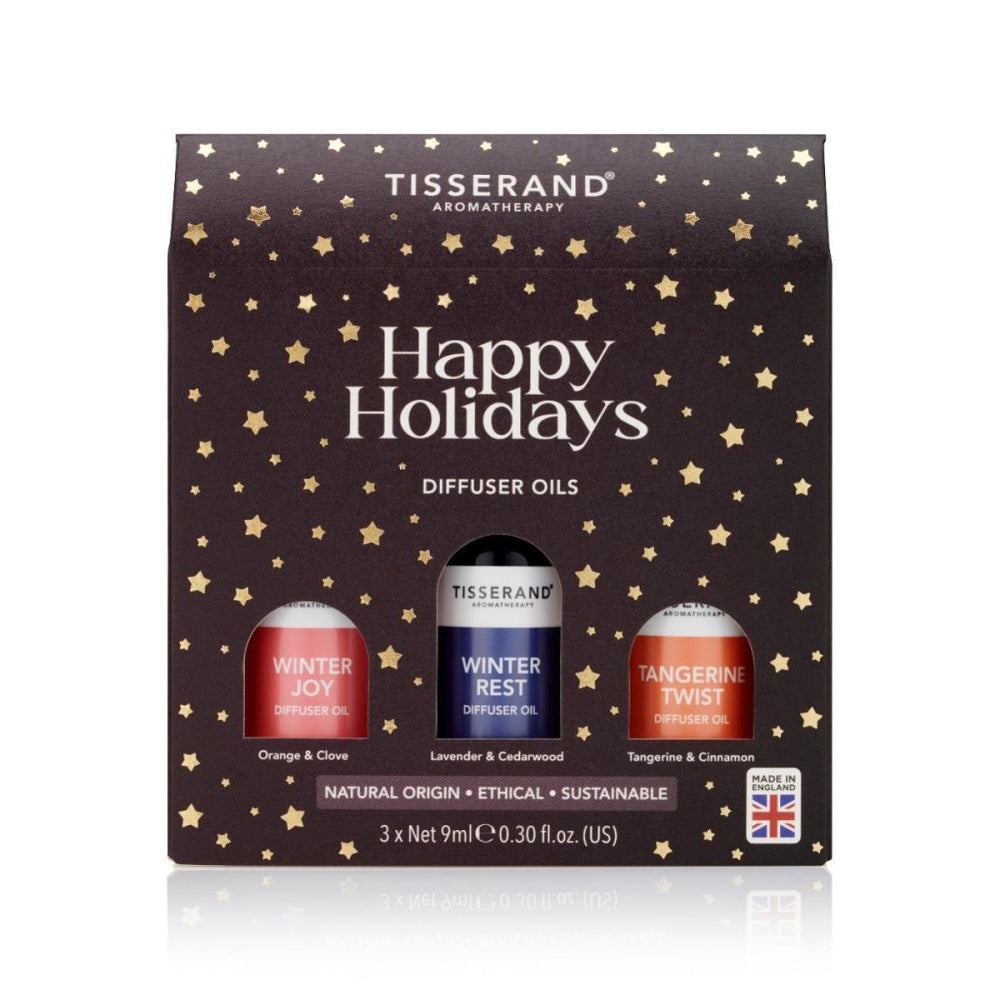 Tisserand Happy Holidays Diffuser Oil Trio