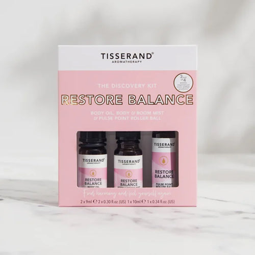 Tisserand Restore Balance Discovery Kit