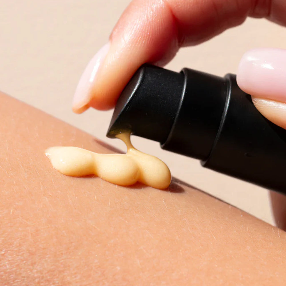 Trilogy Vitamin C+ Super Serum on the skin
