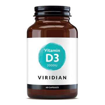 Viridian Vitamin D3 2000IU 60 capsules