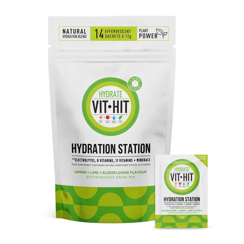 VitHit Hydration Station Lemon, Lime & Elderflower - 14 Sachets