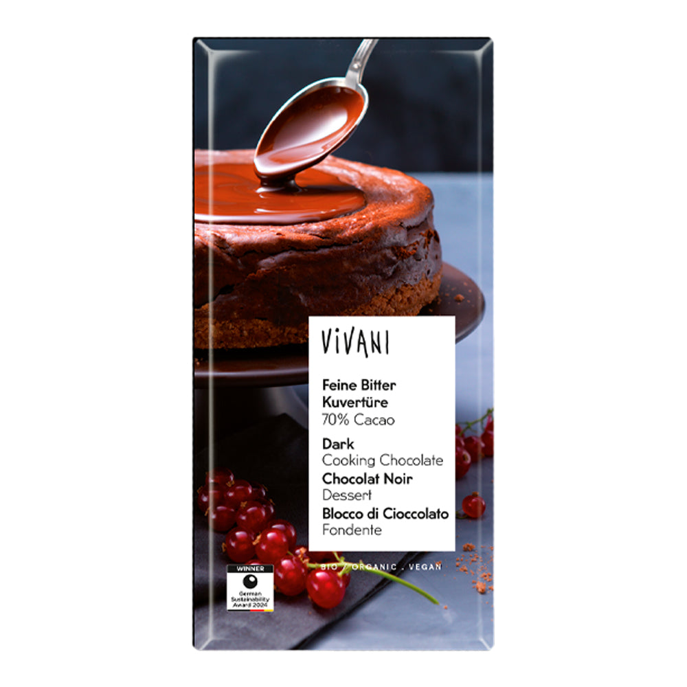 Vivani Organic Dark Cooking Chocolate