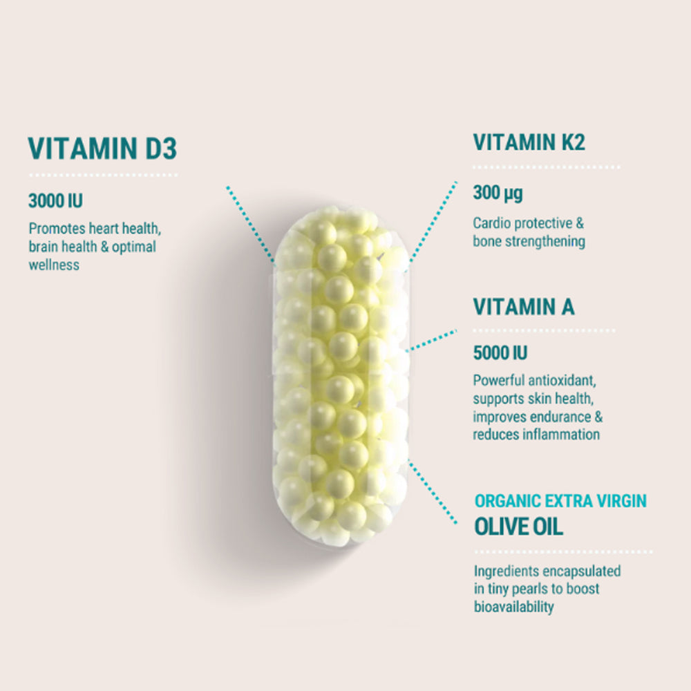 Wild Atlantic Health Vitamin D3+K2+A