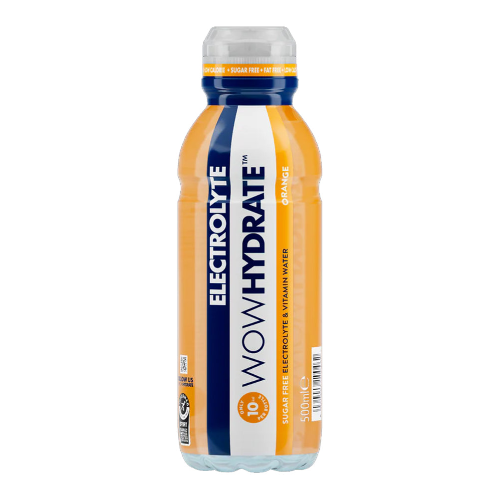Wow Hydrate Electrolyte Water Orange