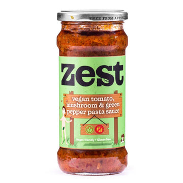 Zest Tomato, Mushroom &amp; Green Pepper Pasta Sauce