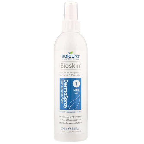 bottle of Salcura Bioskin Dermaspray 