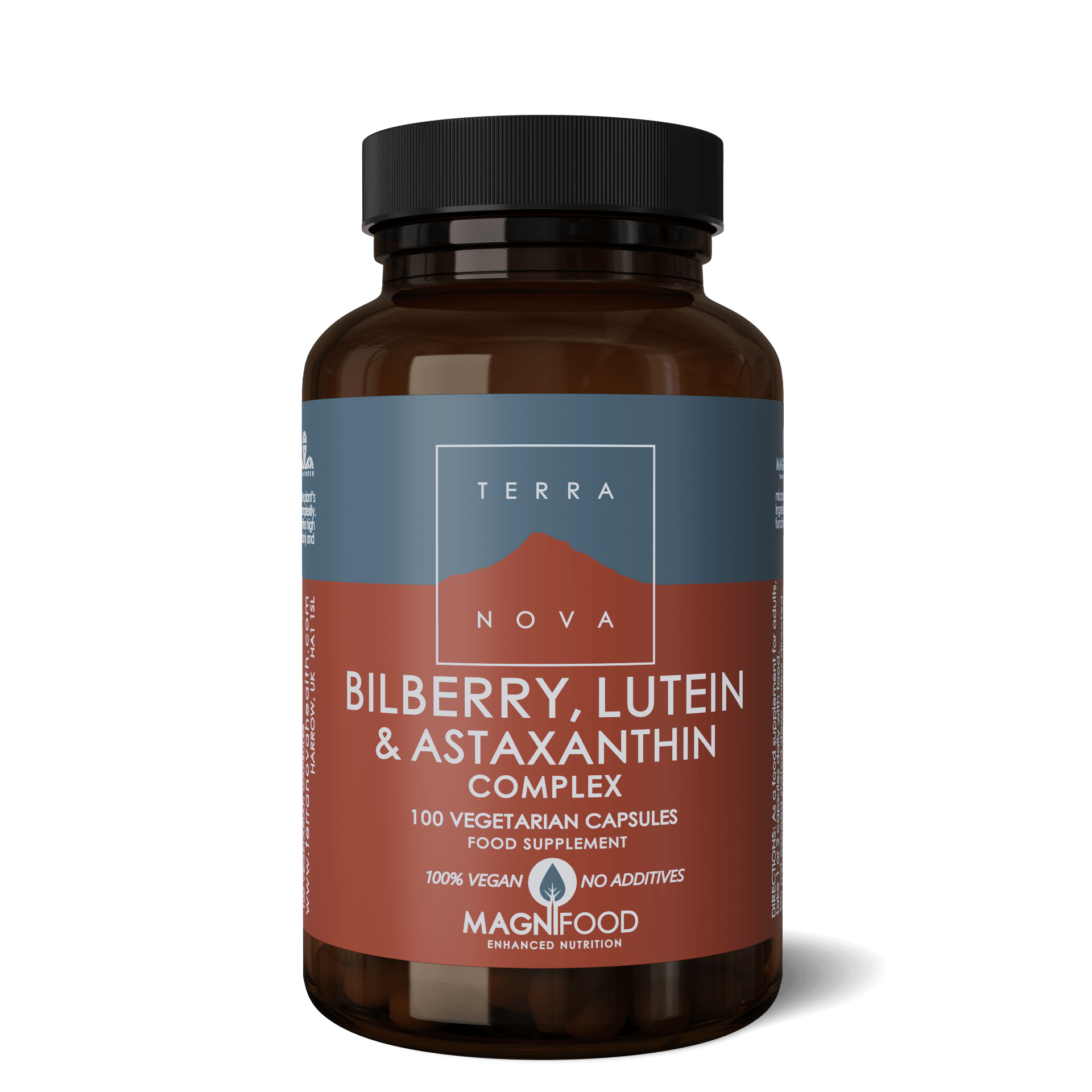 Terranova Bilberry, Lutein &amp; Astaxanthin Complex