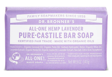 Dr. Bronner Lavender Pure Castile Soap bar