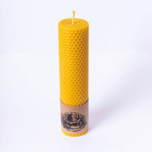 Rainbow Candles Irish Beeswax Candles - Cylinder