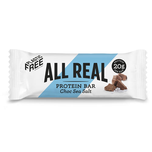 All Real Nutrition Choc Sea Salt Protein Bar