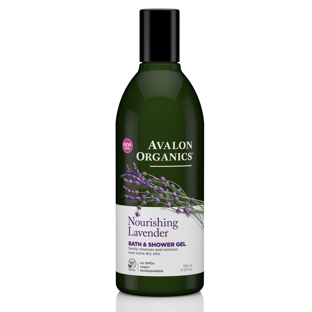 Avalon Organics Nourishing Lavender Bath & Shower Gel Media 1 of 1