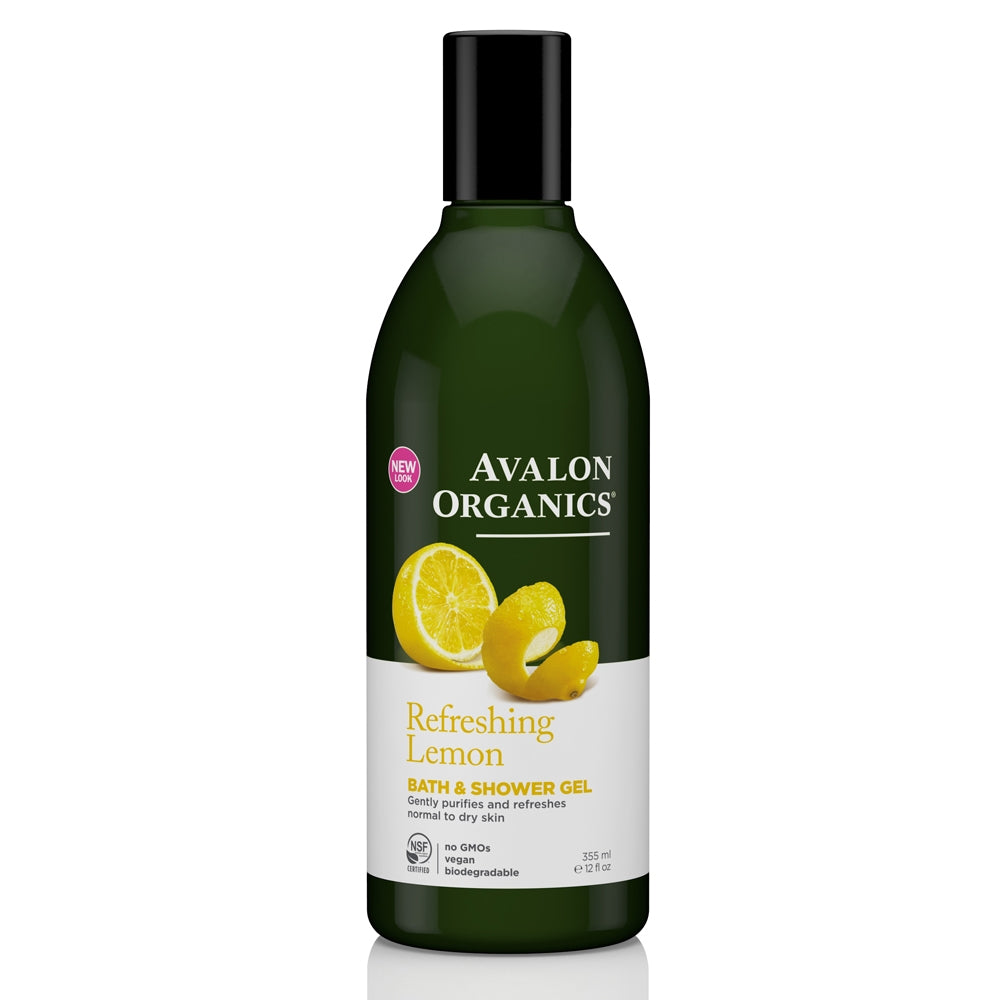 Avalon Organics Refreshing Lemon Bath &amp; Shower Gel