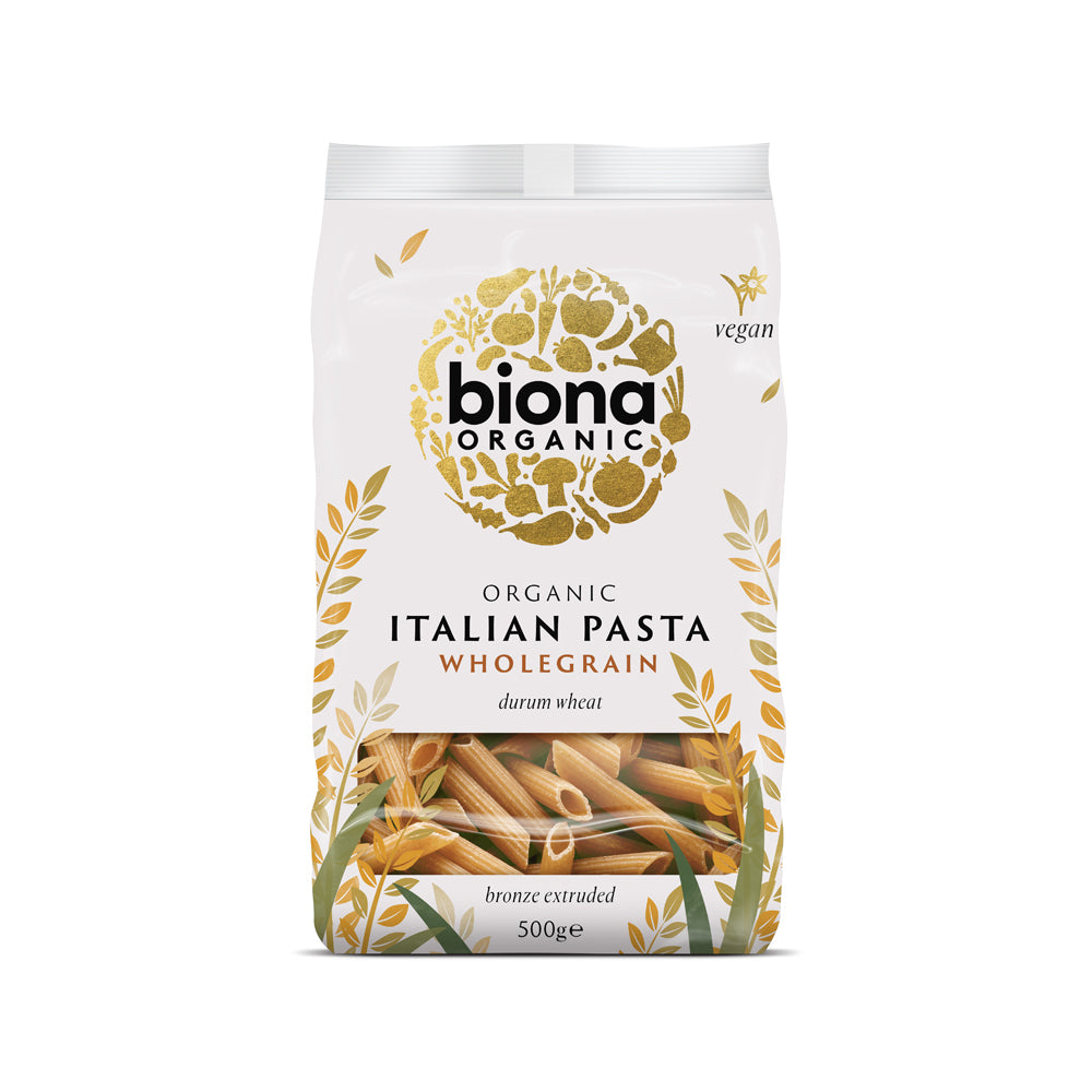 pack of Biona Organic Whole Wheat Penne