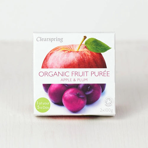 Clearspring Organic Fruit Purée Apple & Plum