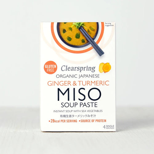 Clearspring Organic Japanese Ginger & Turmeric Miso Soup Paste