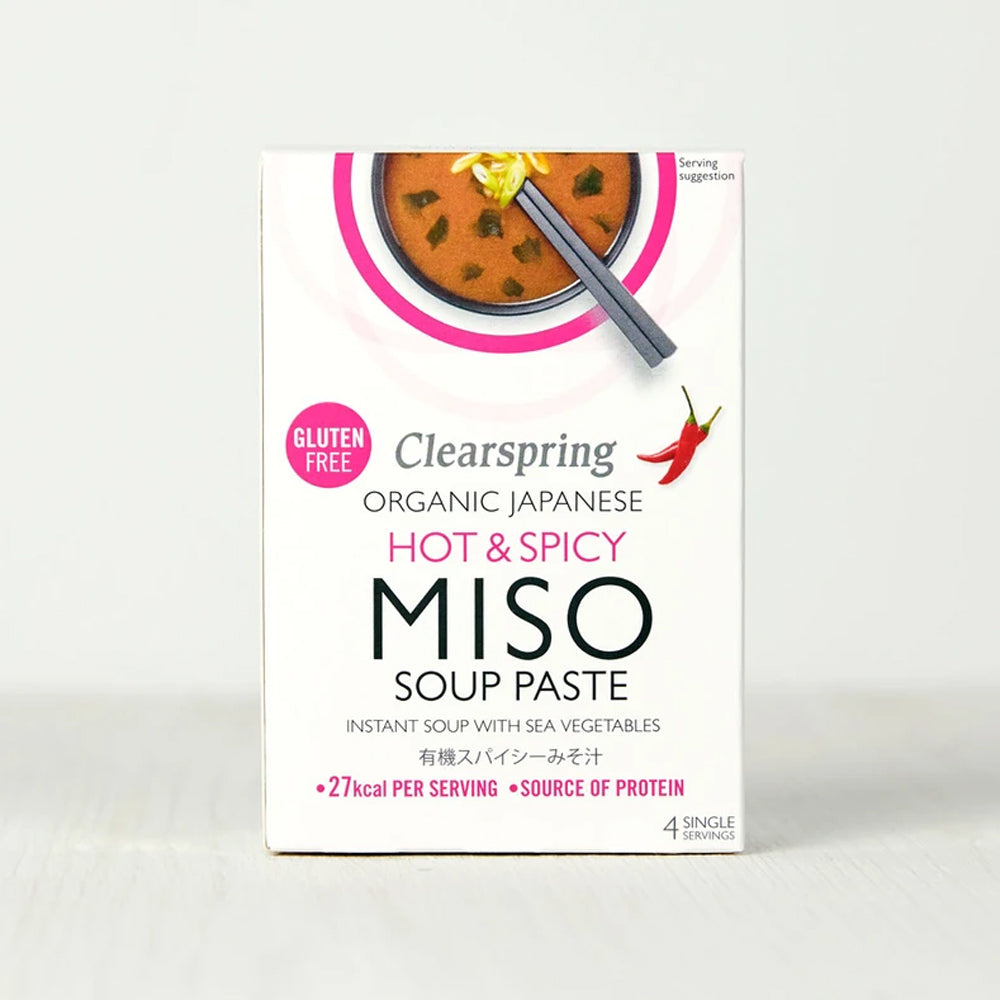 Clearspring Organic Japanese Hot & Spicy Miso Soup Paste