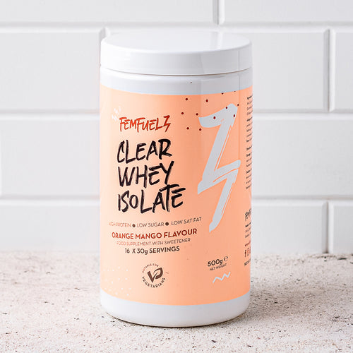 FemFuelz Clear Whey Protein - Orange &amp; Mango