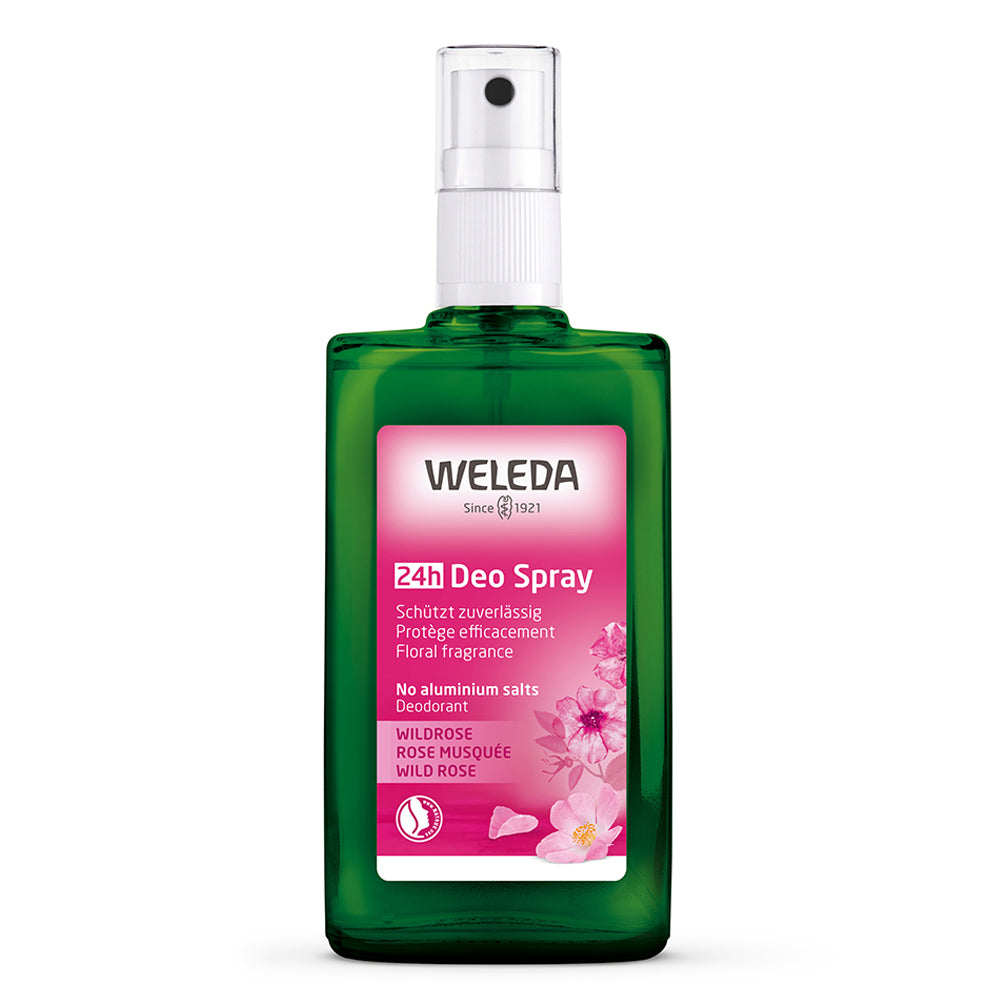 Weleda Floral Fresh Deo Spray Deodorant Wild Rose