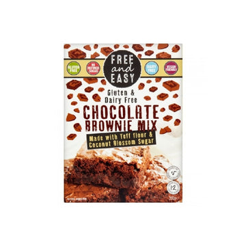 box of Free &amp; Easy Chocolate Brownie Mix
