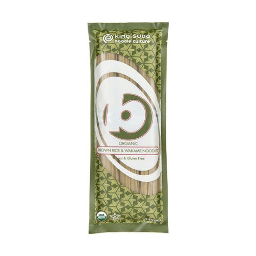 King Soba Organic Brown Rice & Wakame Noodles