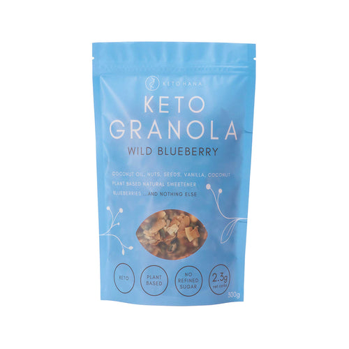 Keto Hana Granola Wild Blueberry
