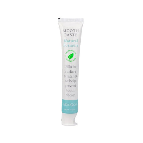 tube of MooGoo Whitening Toothpaste