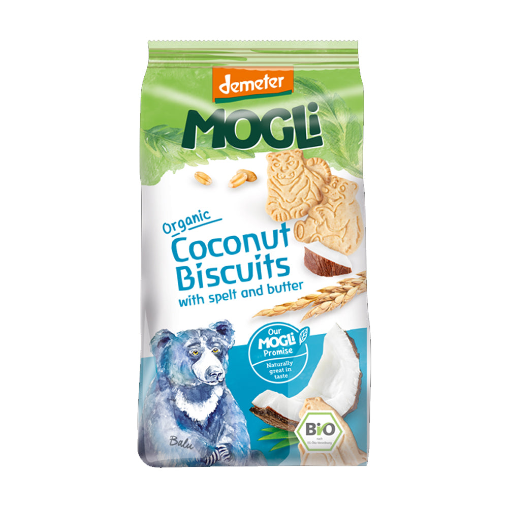 bag of Mogli Organic Coconut Biscuits