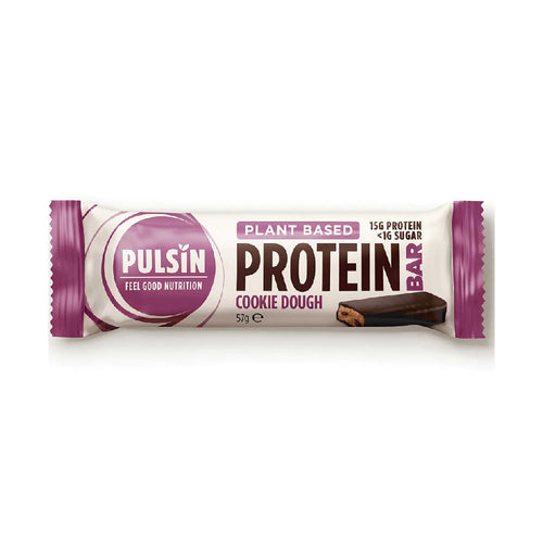 Pulsin Plant Based Protein Bar Cookie Dough