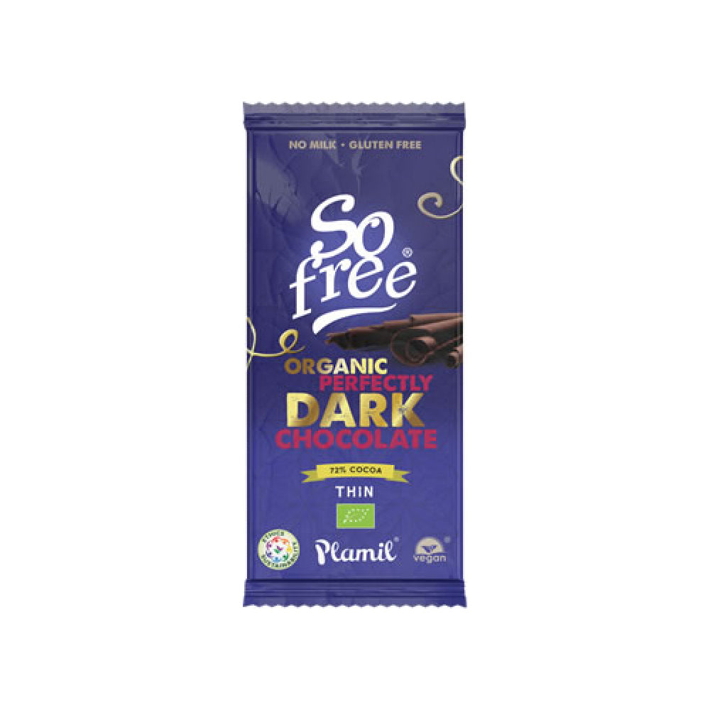 So Free Organic Dark Thin Bar