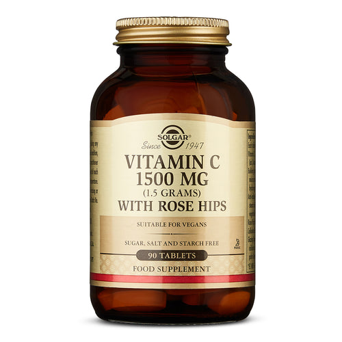 Solgar Vitamin C 1500mg with Rose Hips