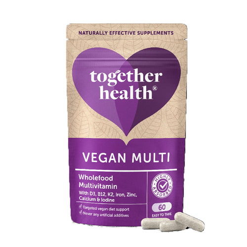 packet of Together Vegan Multi Vitamin &amp; Mineral