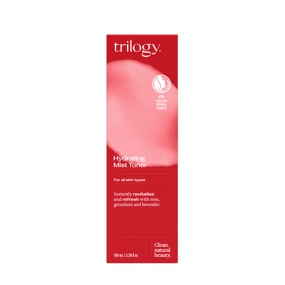 box of Trilogy Hydrating Mist Toner