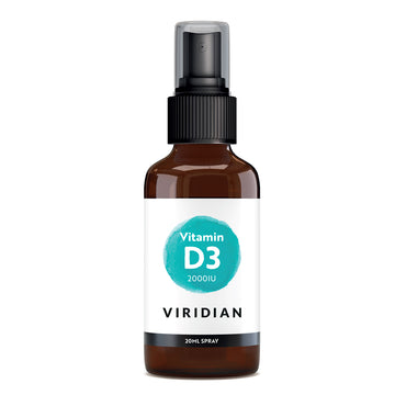 Viridian Liquid Vitamin D3 Drops 2000iu