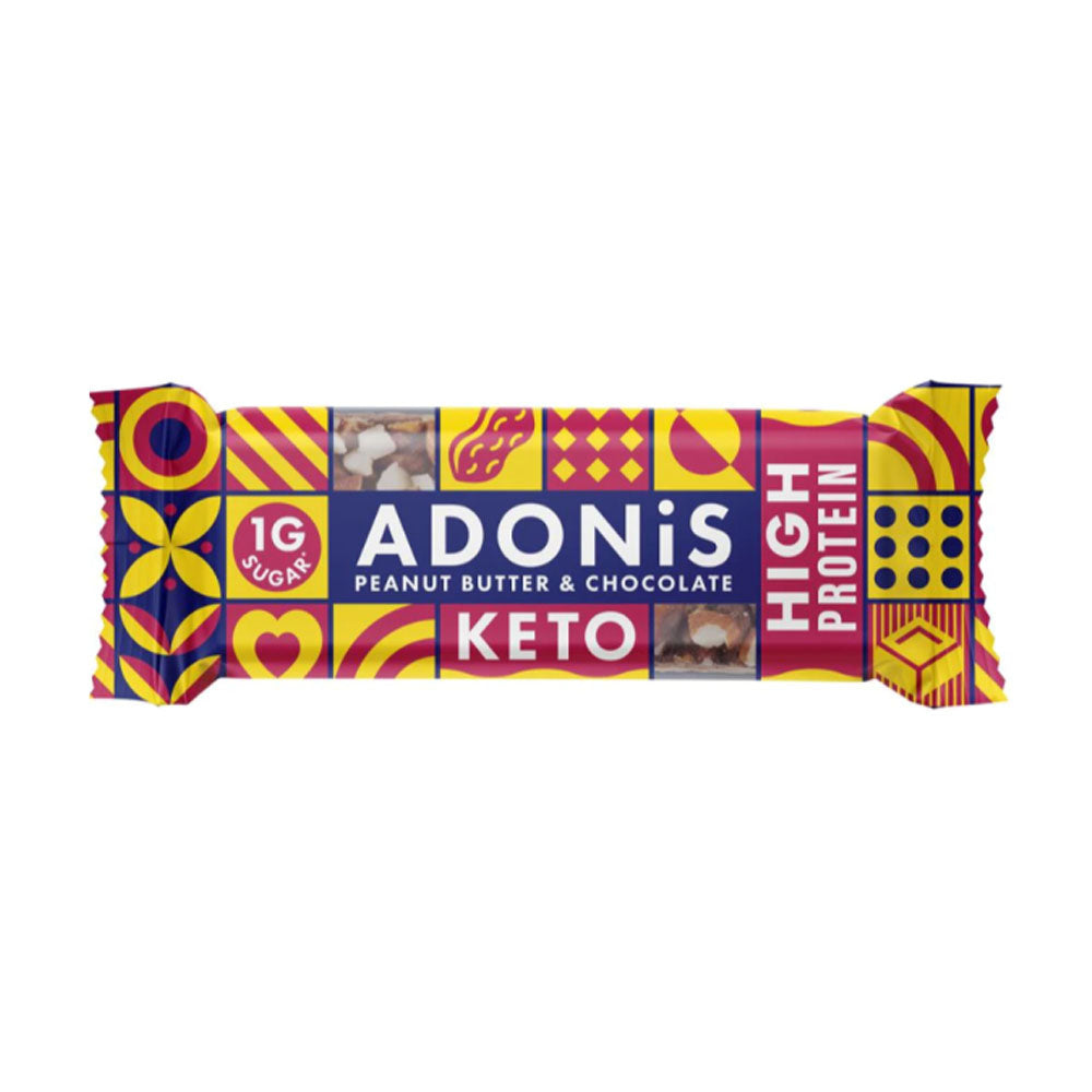 Adonis Keto Peanut butter & Cocoa Bars