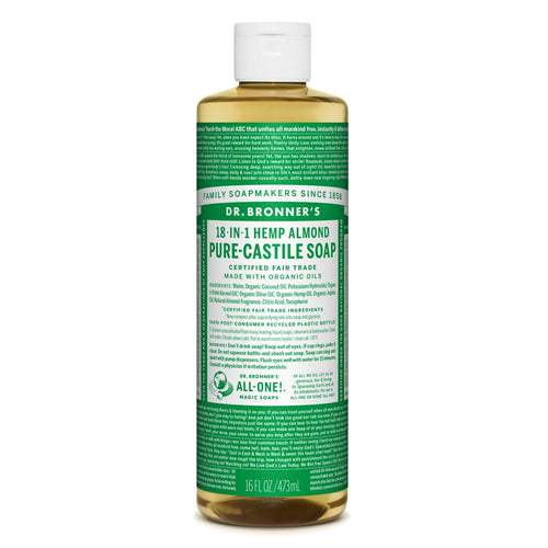 Dr. Bronner Almond Pure Castlle Soap