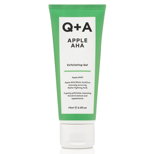 tube of Q+A Apple AHA Exfoliating Gel